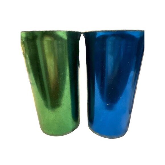 Aluminum Gold Pitcher & 6 Colorful Cups,Vintage,Vibrant,Pride, Retro MCM - Picture 7 of 16